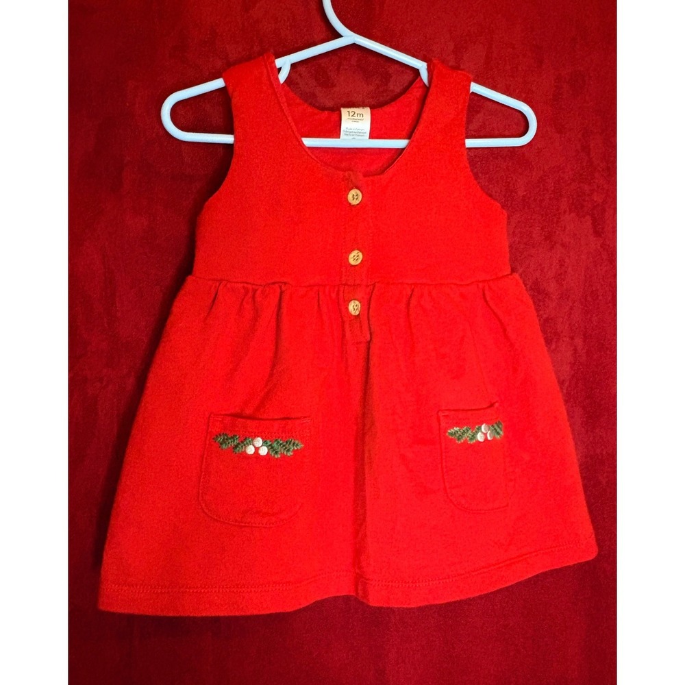 Carter 12 Months Christmas Dress